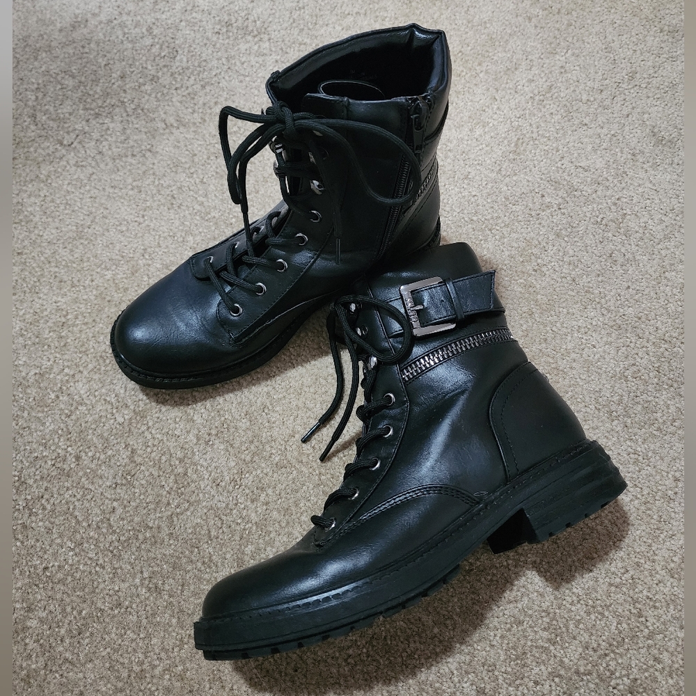 Guess Black Combat Style Boot - image 2